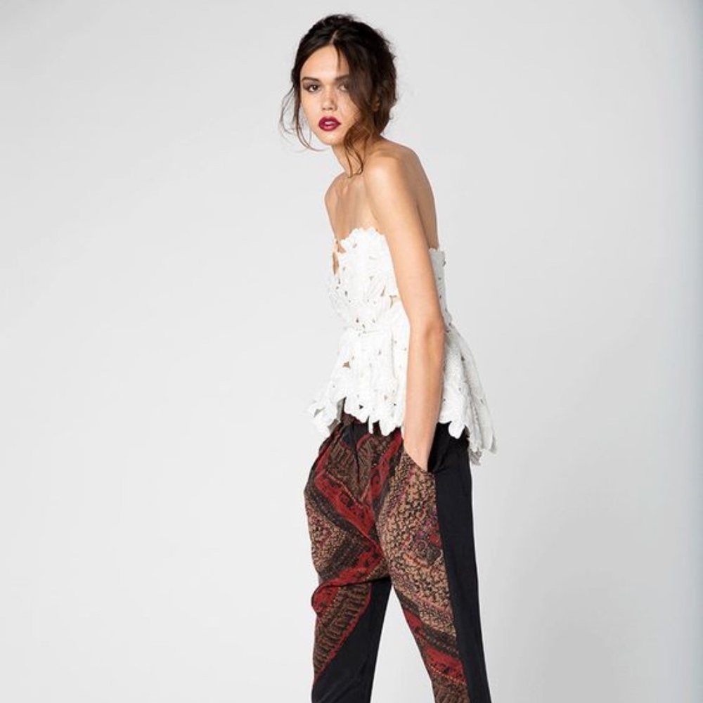Stone Cold Fox Texas Lace Tube Top